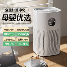 新跨境USB母婴家用空气净化器办公室除烟除甲醛负离子空气净化器