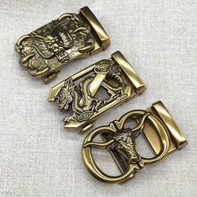 动物仿铜男士皮带头男 中国龙自动扣头 高档扣头 款式多种