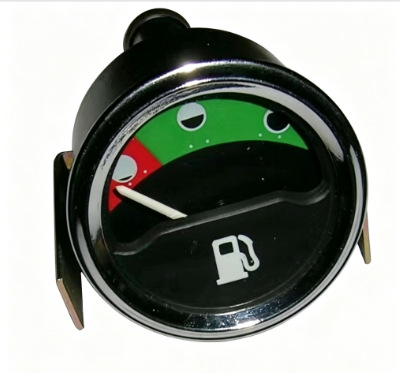 2-inch 52mm Electromagnetic Pointer Fuel Gauge for Engineering Vehicles, Agricultural Vehicles, Tractors, and Universal Loaders