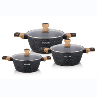 UCCLIFE 20/22/24cm���6���ײ�ճ�늴Štȼ��ͨ�����ʯ����ʯ