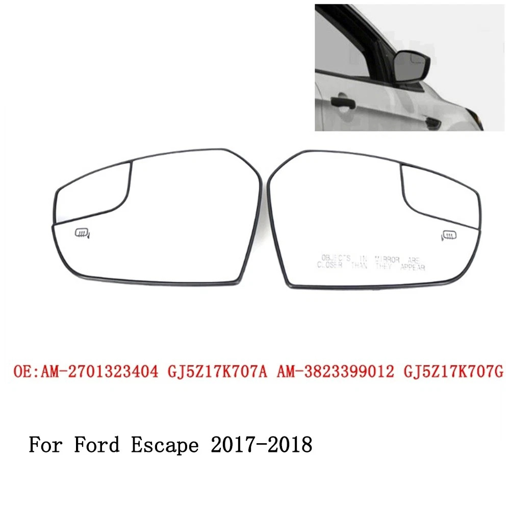 GJ5Z17K707E is suitable for 2017-2018 Ford Escape (US version) rearview mirror lenses