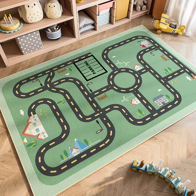 Children's Room Carpet Reading Area | Avtomobil döşəmə paspasları - childlike-innocence-with-you-4060cm-not-recommend-size-is-too-small