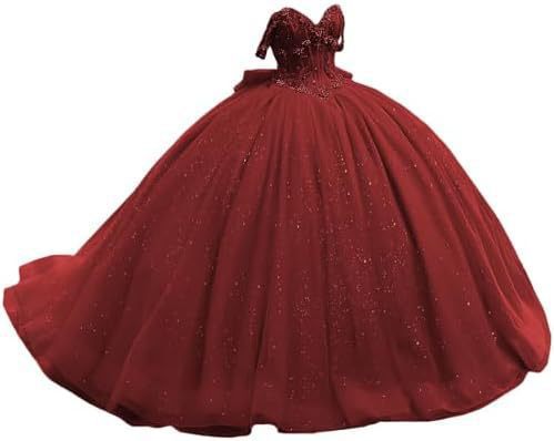 Vestido de noche de cola, top de tubo de un solo hombro, vestido de fiesta para adultos, vestido de princesa de hilo esponjoso, vestido de aplicación tridimensional