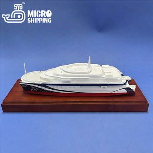 Personalized Cruise Ship Model Recruit Cruise Ship Big Bay Area No. 1 Port Dock Gift