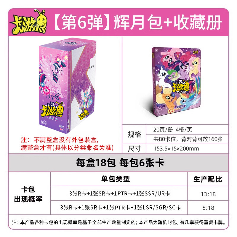 【6부】Huiyue 팩 1박스 + 컬렉션 북