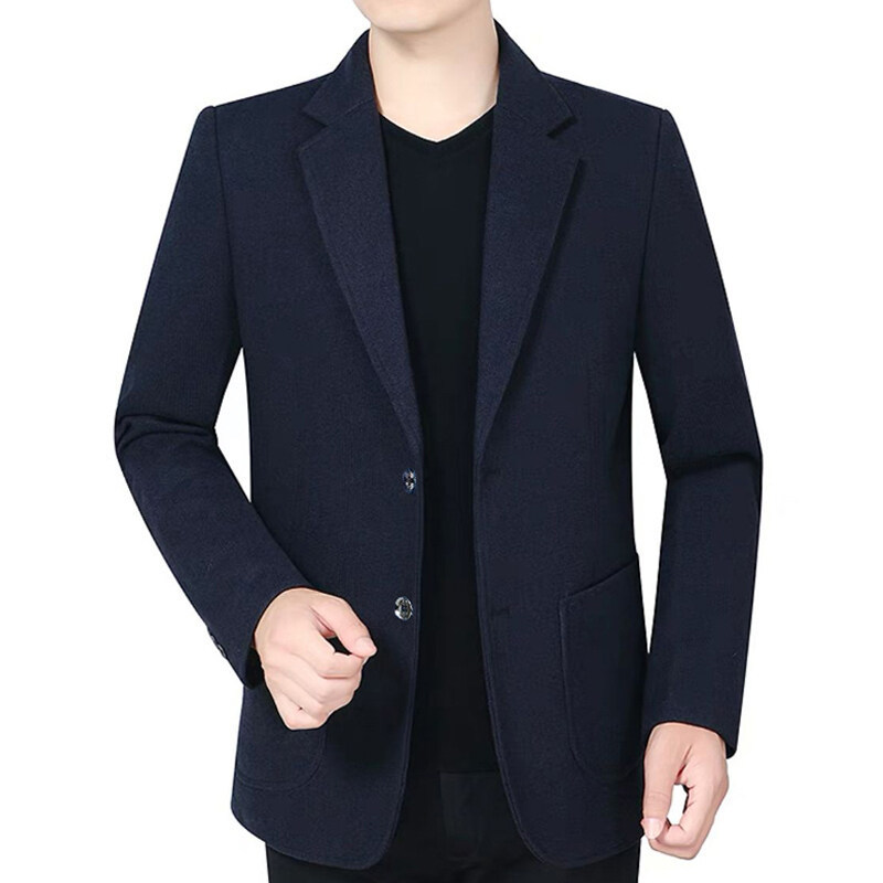 Men's Suit 2025 Spring New Men's Middle-aged Business Casual Comfortable Breathable Simple All-match Suit Jacket