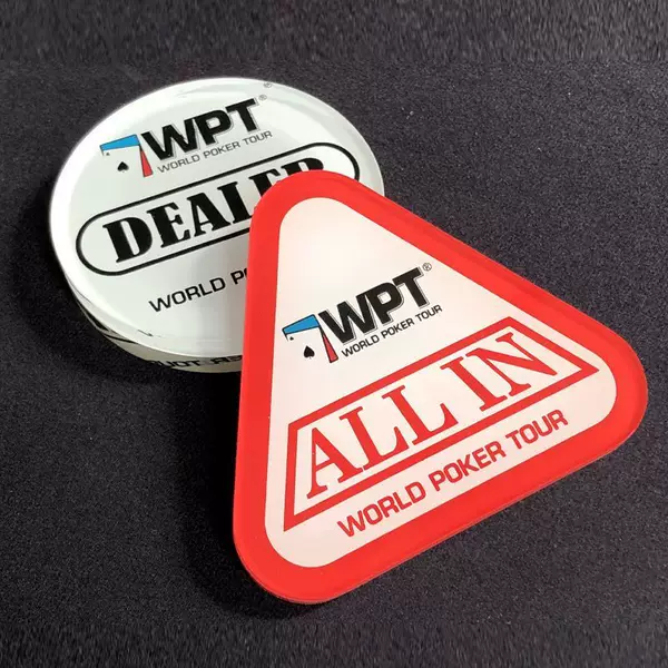 Zhuang BA Zhuang Zhuang brand international professional competition Texas poker DEALER ALLIN(WPT)