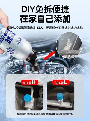 air conditioning refrigerant recovery: Air cooling agent for vehicle