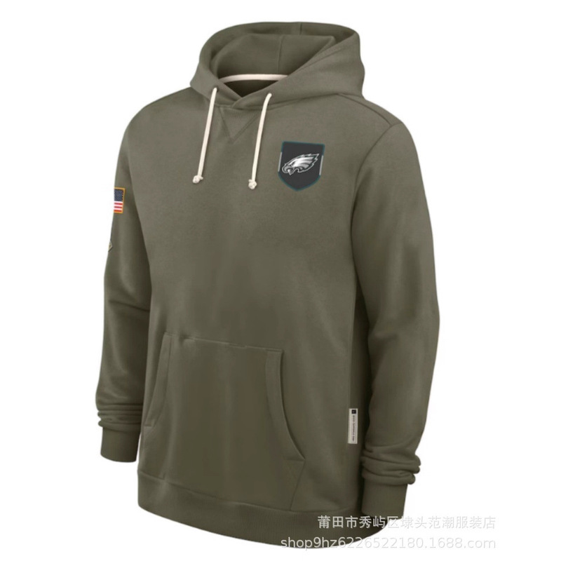 2025 Nfl New Men's Tribute Sideline Dri-Fit Football Hoodie