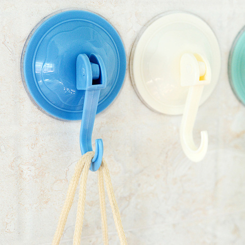 High-Power Adhesive Hook No-Drill Bathroom Kitchen Hole-Free Wall Mount Reusable Hook