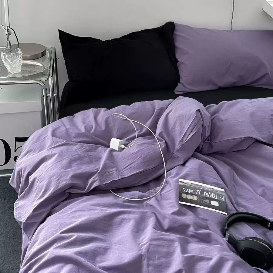 Duvet Cover Bedding Set, Thickened Microfiber, Kids 3–4 pcs, Multiple Sizes (1.2–2.2 m)