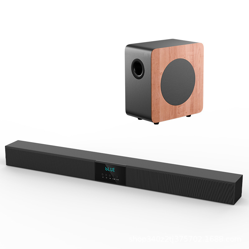 エコーバー テレビ 外部オーディオ ホームシアター サブウーファー セット サラウンド プロジェクター 3D 立体 Bluetooth スピーカー|undefined