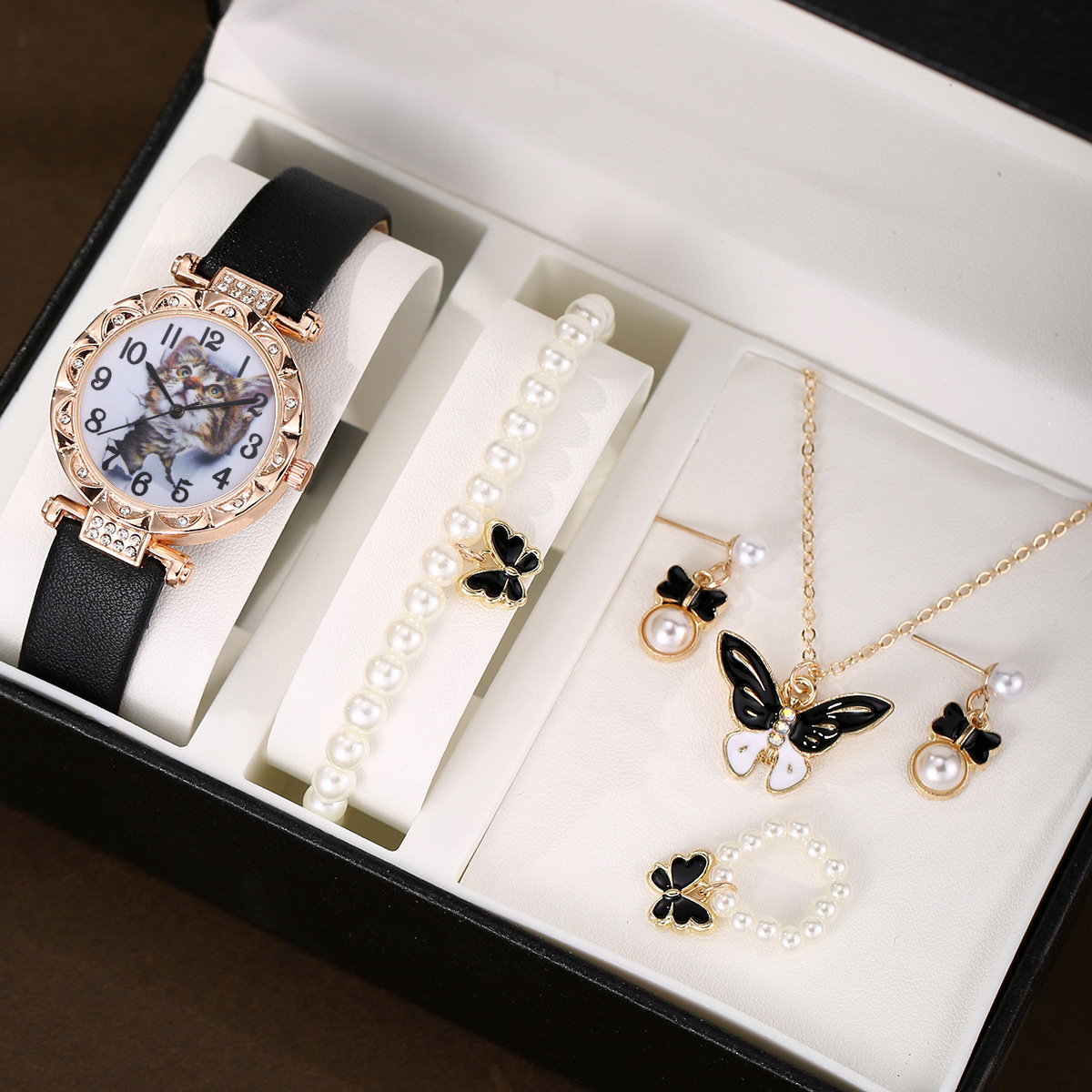 5¼þÌÚɫÕäÖéºûµûÊ×ÊÎÌ×װ£¨ºÚɫÊֱí¹â°åƤ£© (3).JPG