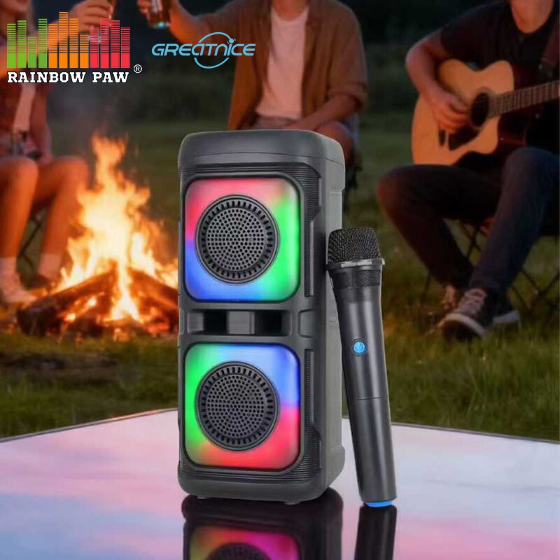 Kts Factory Wholesale Gts Series Gts-2358 Outdoor Portable Dual 3inch Wireless Bluetooth Speakers Kts Factory Wholesale Gts Series Gts-2358 Outdoor Portable Dual 3inch Wireless Bluetooth Speakers