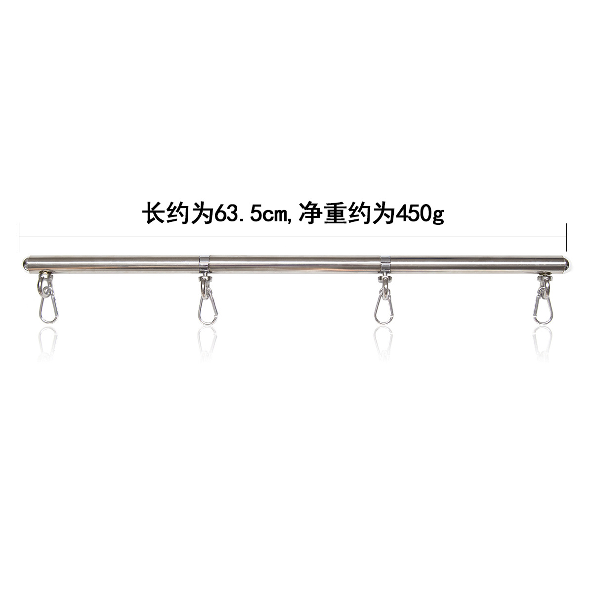 Productos para adultos, divertidos ataduras de tubo de acero inoxidable, accesorios desmontables negros para manos y pies, juguetes de sujeción SMP. image 1