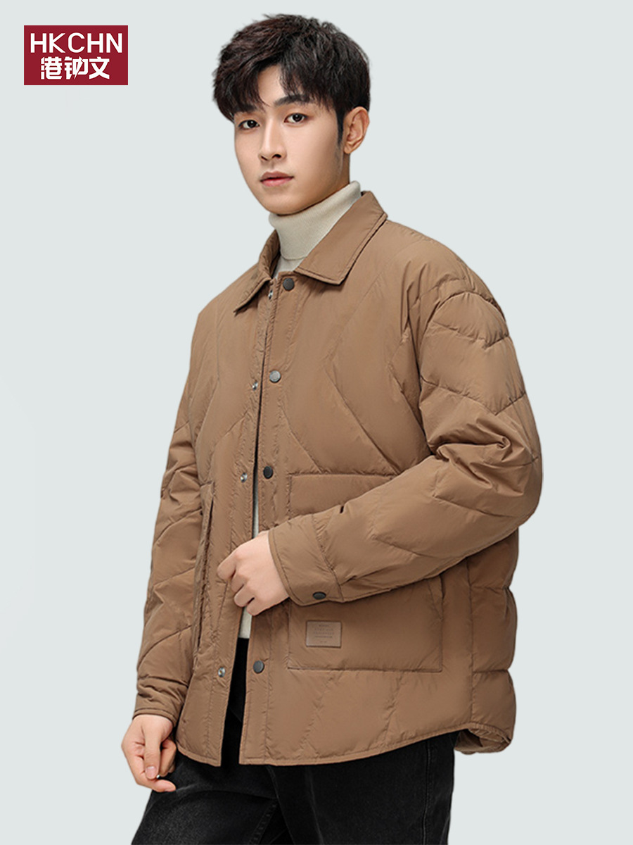 Light and thin keep warm down jacket