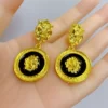 Lion head earrings