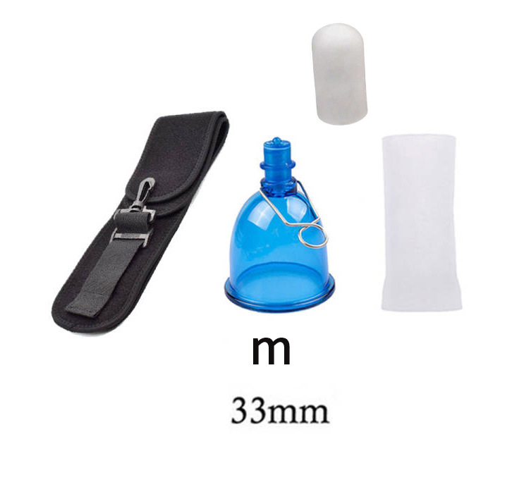 Pene Camilla masculino físico estiramiento soporte Pene entrenador de vacío presión negativa Ejercitador de pene