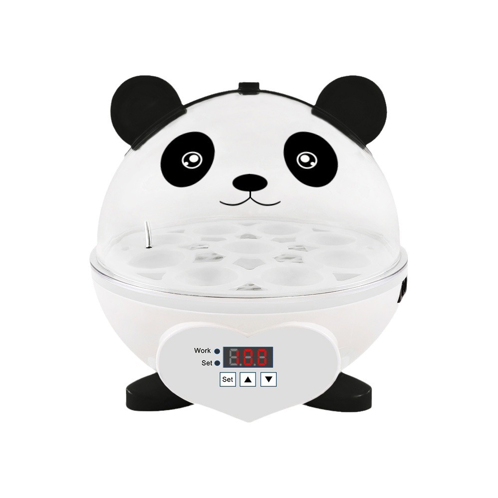 Panda pequeña incubadora infantil ciencia y educación inteligente mini incubadora hogar incubadora pantalla Fahrenheit