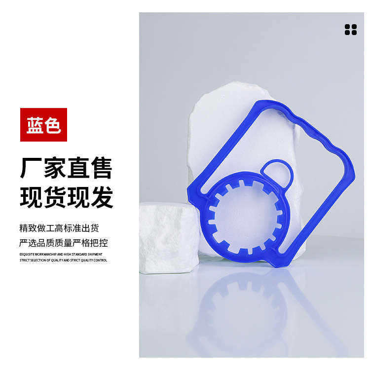 mango de agua mineral desechable y conveniente para tirar y desgarrar el material pe es adecuado para botella en blanco de calibre 45 / 48