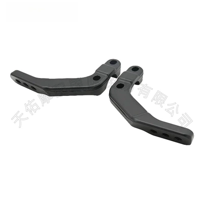 Off-road motorcycle CNC aluminum alloy modified arm protection bracket 28mm handlebar tube clamp (Motorcycle frame) - black
