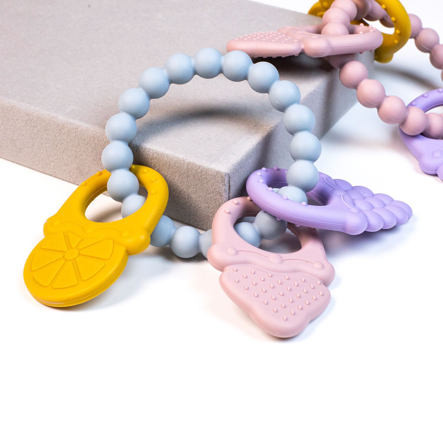 Nuevo producto gel de dientes de silicona para bebés meses pequeños de 3 meses