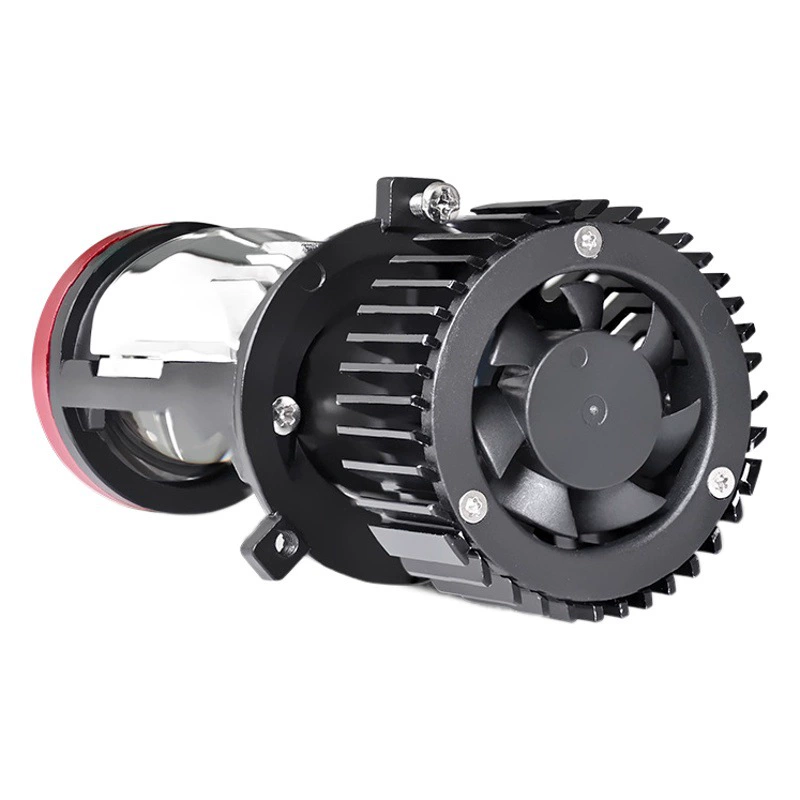 Новый мощный бифокальный объектив H4, Дальняя и близкая Встроенная супер яркая Модифицированная лампа, автомобильная светодиодная фара, рыбий глаз, лампа Y7D