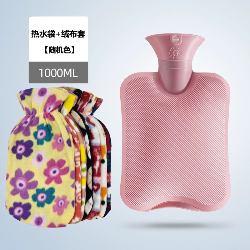 Plush keep warm water container, capacious hand warmer PVC