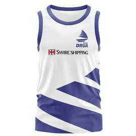 跨境供应2022斐济Drua训练服白色橄榄球服跑步休闲服篮球训练速干
