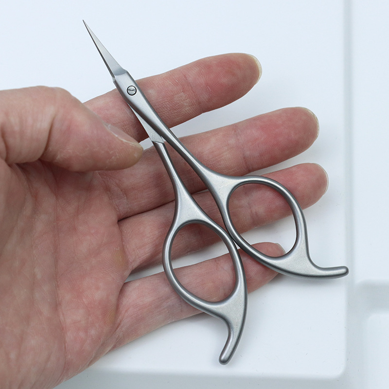 Exfoliating professional scissors stainless steel for manicure