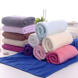 Barber Shop Beauty Salon Towel Absorbs Water and Does Not Shed Hair, Special Car Wiping Baotou Beauty Salon Thickened Health Salon Hair Salon