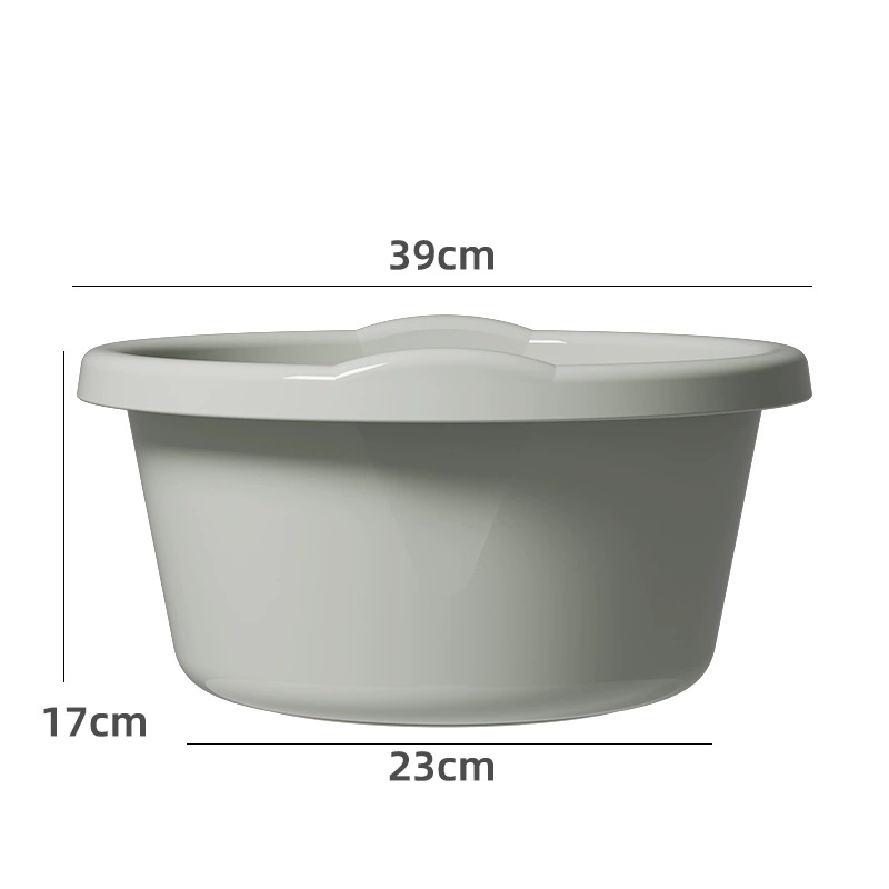 Plastic big washbasin for students for laundry, increased thickness