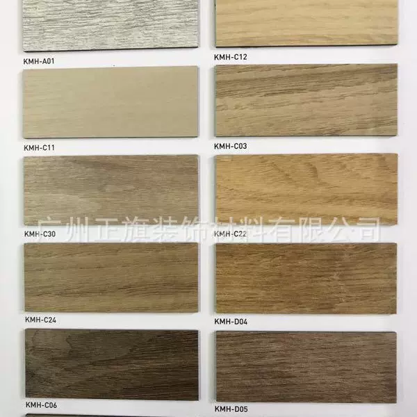 广州供应高档场所会所酒店家居专用pvc片材地板，木纹PVC地板防滑