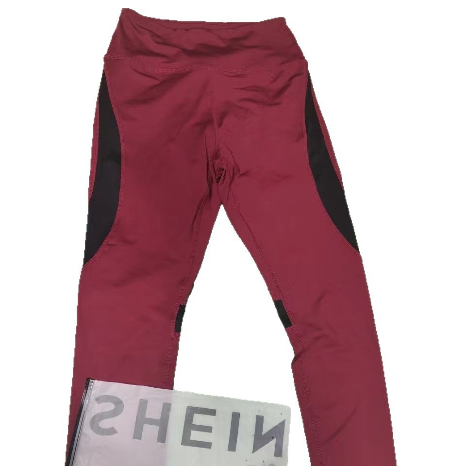Comercio exterior Shein marca yoga fitness elástico rápido secado pantalones deportivos para correr entrenamiento transpirables pantalones de yoga