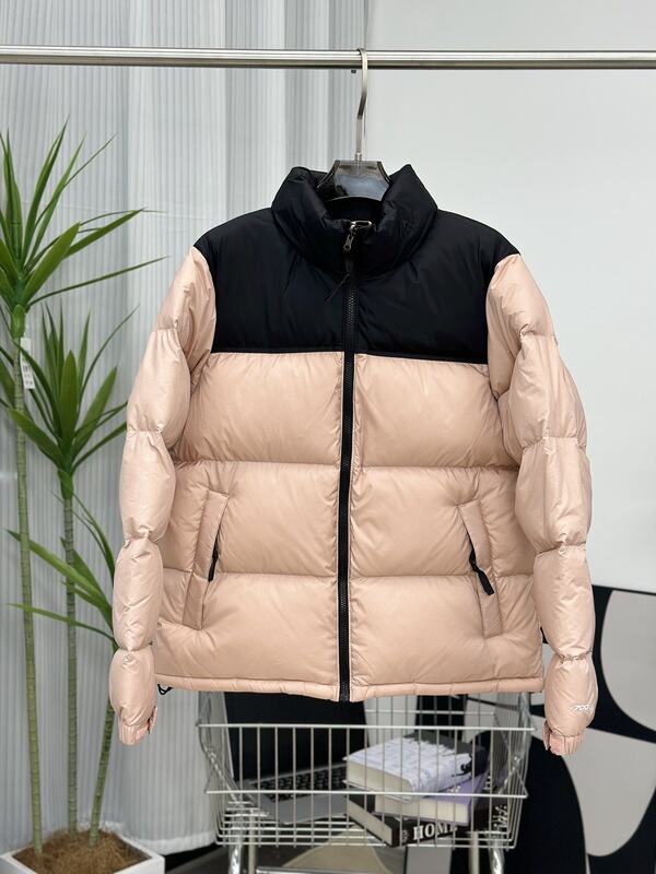 莆田TNF1996羽绒服男女700面包短款情侣夹克90白鸭绒冬季款加厚|undefined
