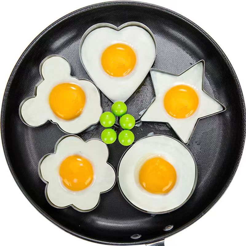 Simple Style Star Heart Shape Stainless Steel Kitchen Molds 1 Set display picture 4