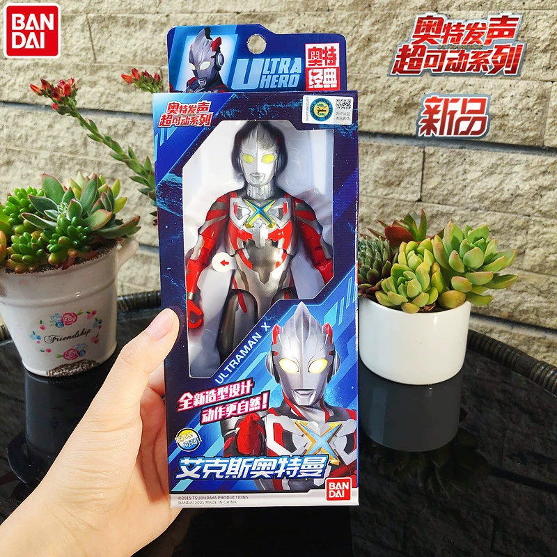 Bandai, Ultra, подвижный Ultraman Tiga, кукла, игрушка, роскошное издание