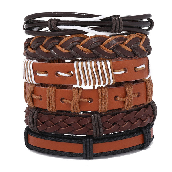 Woven retro bracelet handmade
