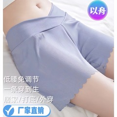 妊婦の安全ズボンの氷糸のレギンスの夏の薄いタイプの外着の防光の大きいサイズの腹のズボンのゆったりしている夏服のショートパンツ
