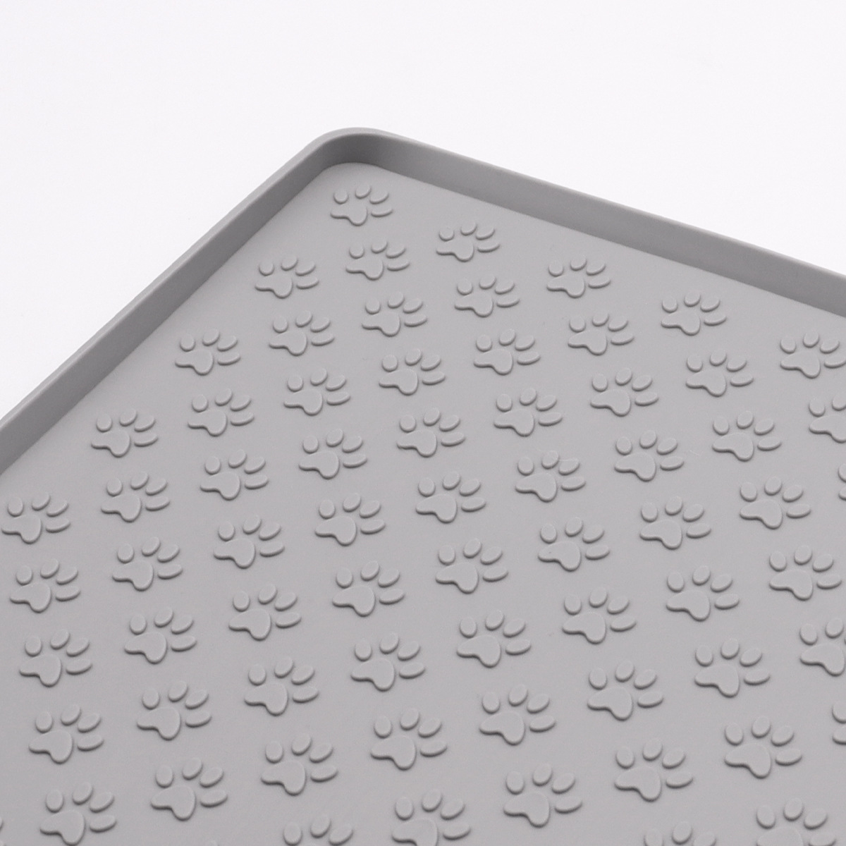 Manteles individuales de silicona para mascotas, antideslizantes y antidesbordantes, manteles individuales para gatos, alimentación para perros, almohadillas para platos impermeables y fáciles de limpiar, almohadillas para cuencos para gatos