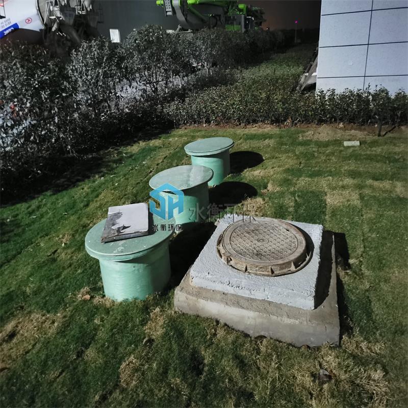 山东水衡现货供应 玻璃钢化粪池 处理效果好占地少操作简单