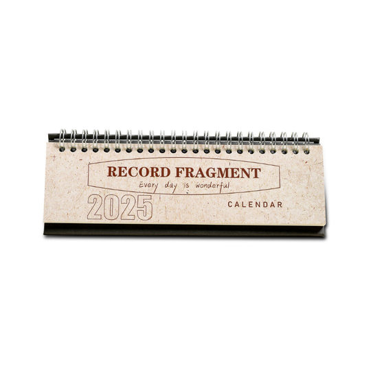 2026 Simple Mini English Desk Calendar Schedule Office Calendar Small Ornaments Desktop Creative New Year Calendar Cross-Border
