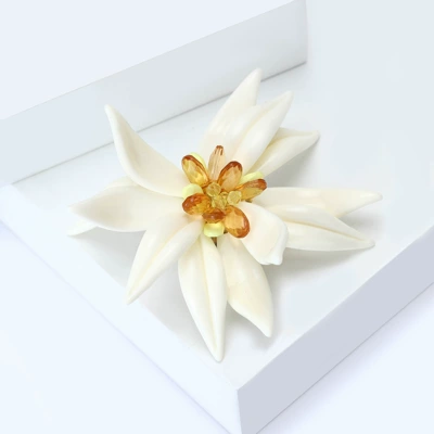 Yaxa sancaqları Flower Brooch Korean Style