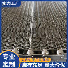 供应不锈钢高温网带 加密人字型网带 淬火炉高温网带 回火炉网带