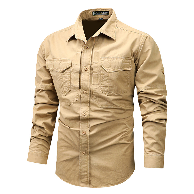 Camisas para hombres de primavera y otoño aumentaron el peso de la camisa de ropa casual de hombre chaqueta de manga larga chaqueta de otoño grande ropa de hombre