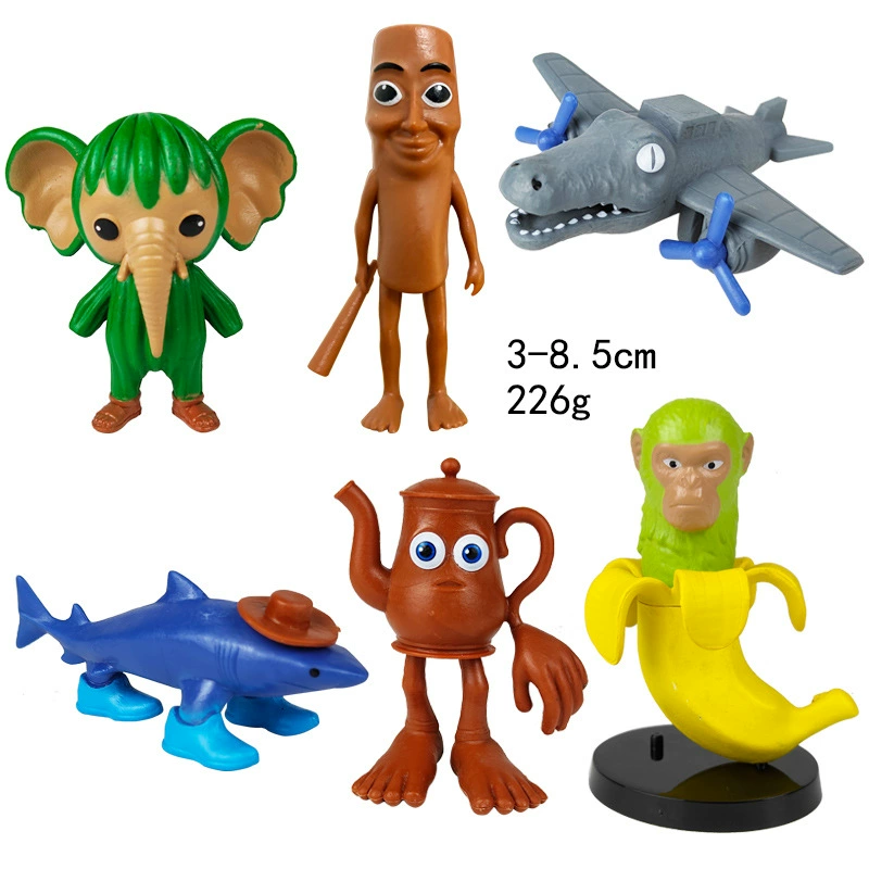 Фигура Шанхай Jing Tralala деревянная палочка-человек, assorted characters, пакет OPP, 0,4 кг