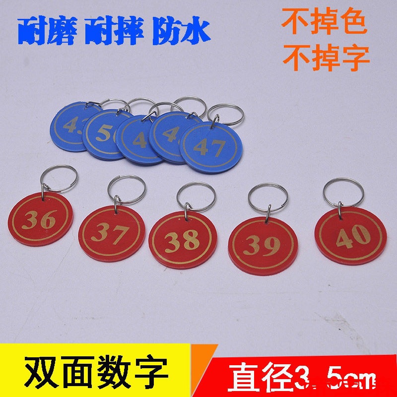 Spicy Hot Pot Number plate Acrylic Digital card sign Deposit sauna Hand Two-sided Number plate Restaurant