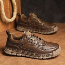 出口美国原单撤柜捡漏新款休闲鞋男大码复古软底手工