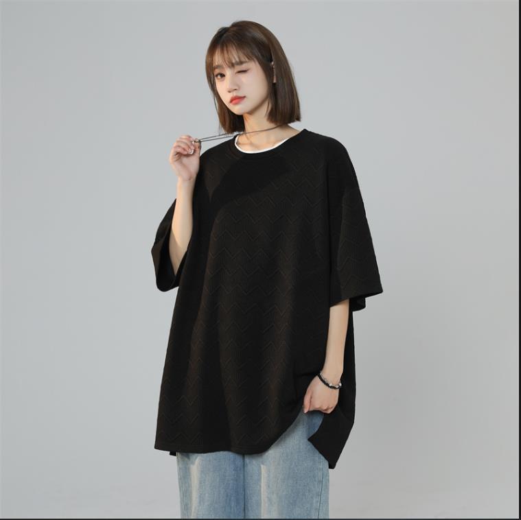 Summer breathable solid T-shirt for men and women