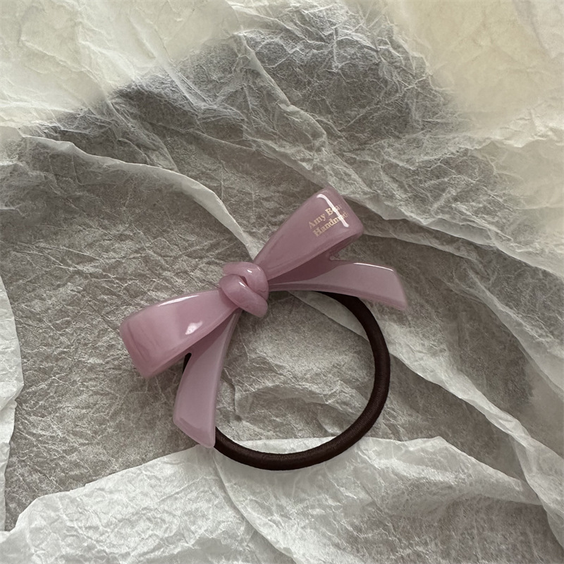 Fashion Bow Knot Acetic Acid Sheets Hair Clip Hair Tie 1 Piece display picture 5